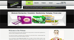 Desktop Screenshot of gummanufacturers.com